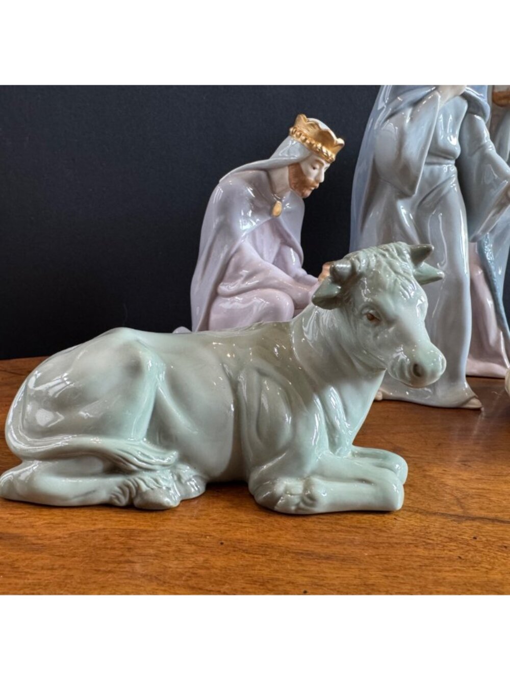AVON Bethlehem Nativity Collection 8pc OBrien 1994 Christmas Figurine Set - Picture 8 of 16